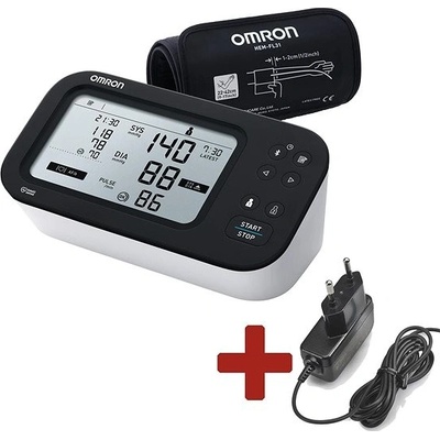 Omron M7 Intelli IT Afib + Zdroj, set